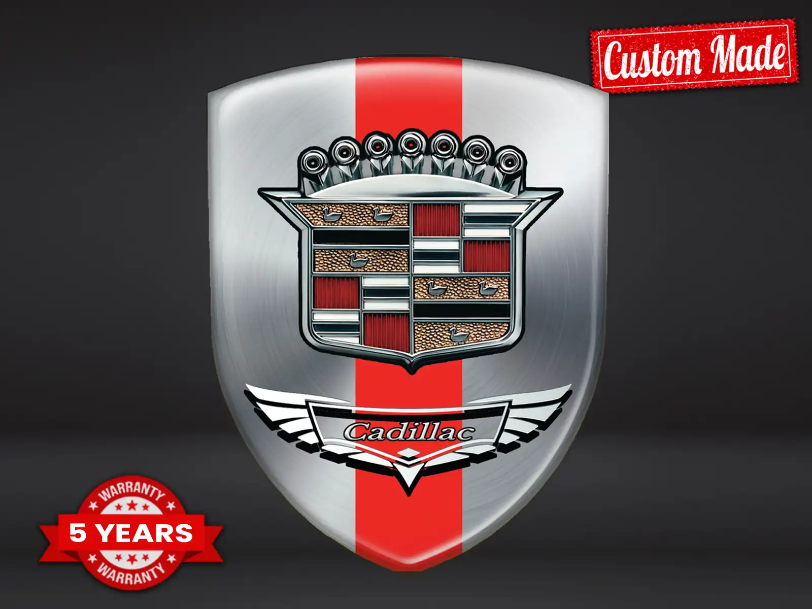Cadillac Décalcos Fenêtre Auto Stylé Max Pro Durable Édition ST